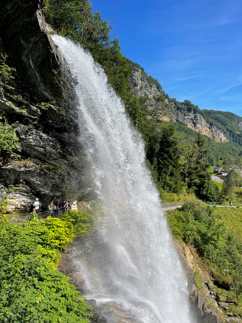 Steinsdalsfossen waterfall